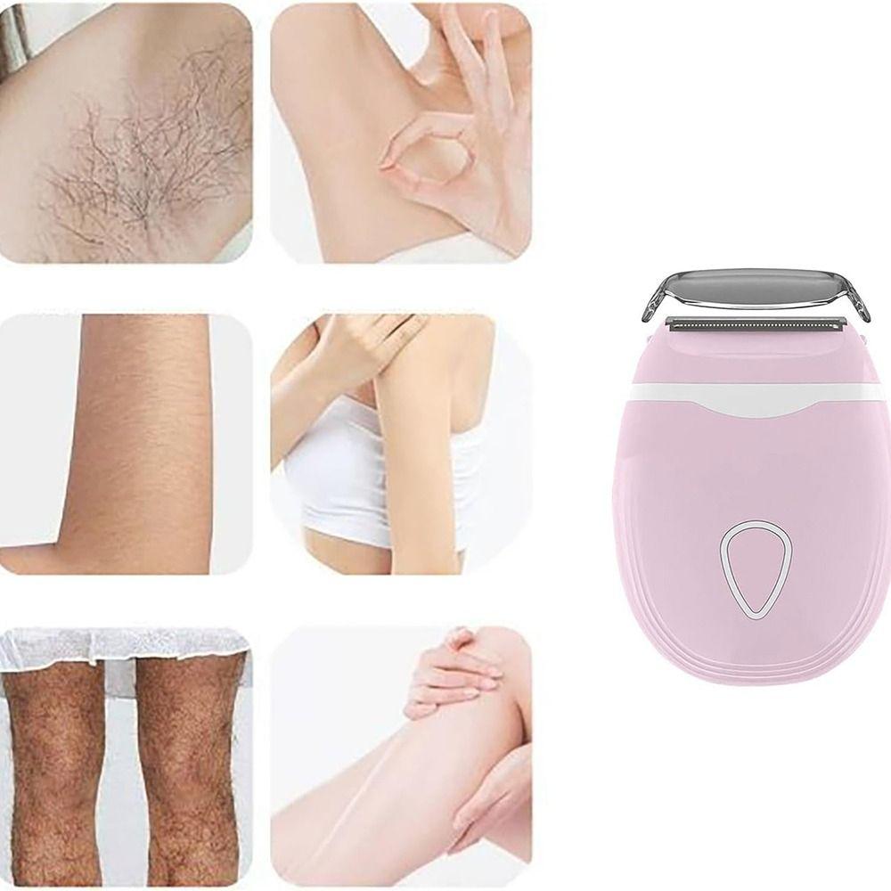 Дорожный Электрический Бритвенный Станок для Волос Водонепроницаемая Женская Бритва для Волос Универсальные Триммеры для Волос на Теле