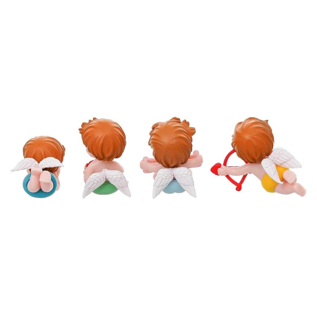 Cupid Miniature Showpieces (Set of 4) Valentine Day Decoration Items | Home Decor Latest