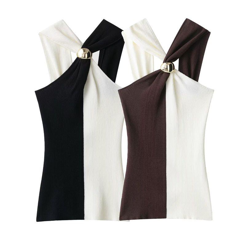 Kaslead New Women Clothes Western Style Simple Accessories Knitted Neck Collar Top 4938016