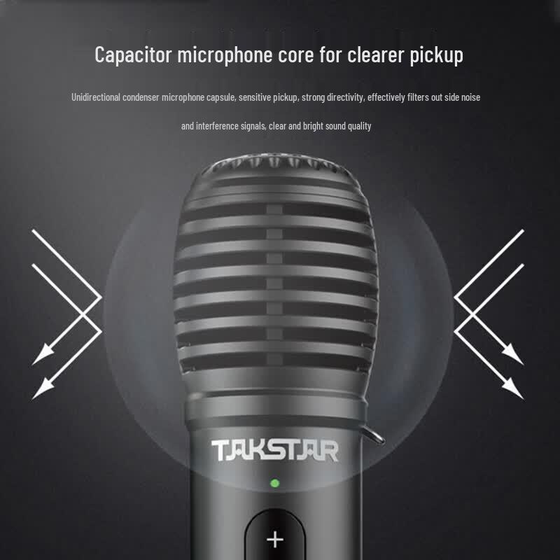 TAKSTAR DA10 Wireless Handheld Microphone with Built-in Speaker