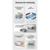 Desktop Stand Computer Riser Dustproof Base Heat Dissipation Bracket Aluminum Alloy Cooling Holder Dock for Mac mini M4/M4 Pro
