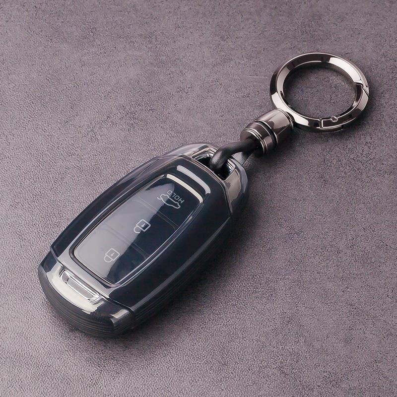 Чехол для ключа автомобиля для Hyundai Creta, ix35, Elantra, Venue, Kona, Fiesta, Verna, IX