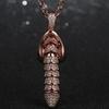 Забавное ожерелье с подвеской, моделирующее мужской орган, мужское ожерелье, стоящее вертикально