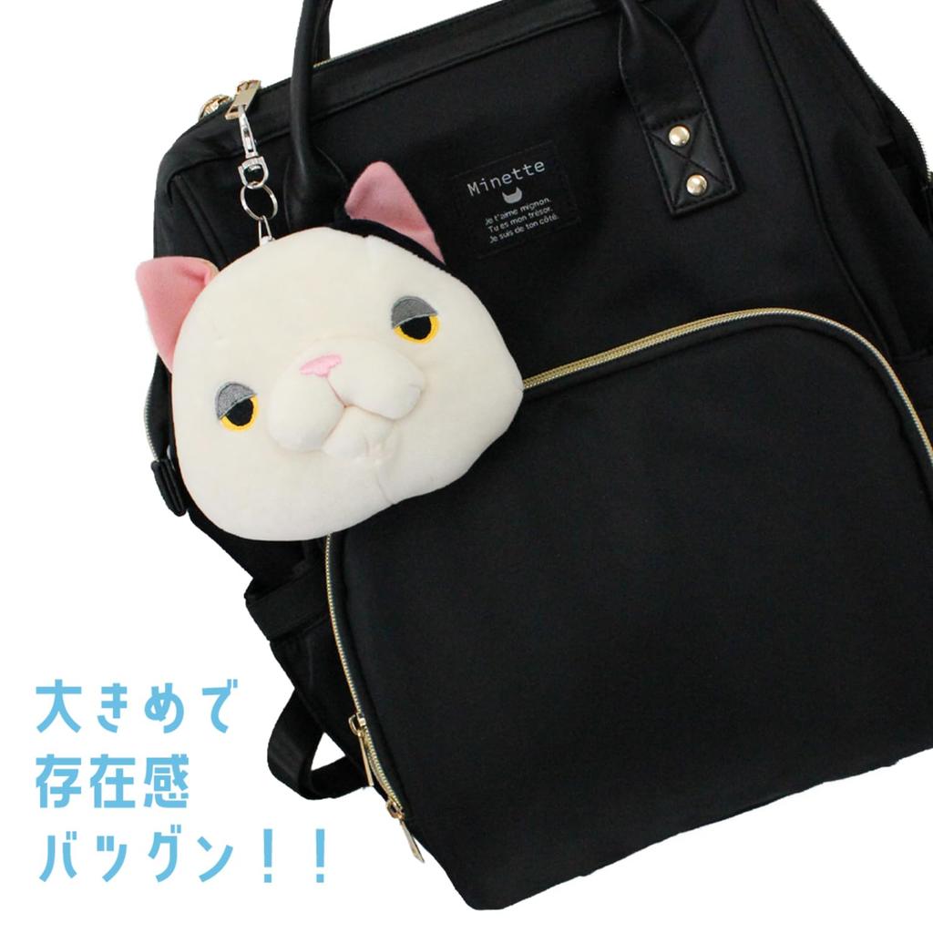 Shinada Global Mochi Neko Pass Pouch, Hachiware, MONP-0180H