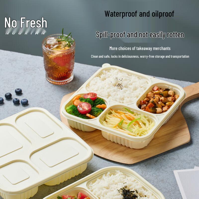 Eco-Friendly Corn Starch Disposable Food Container