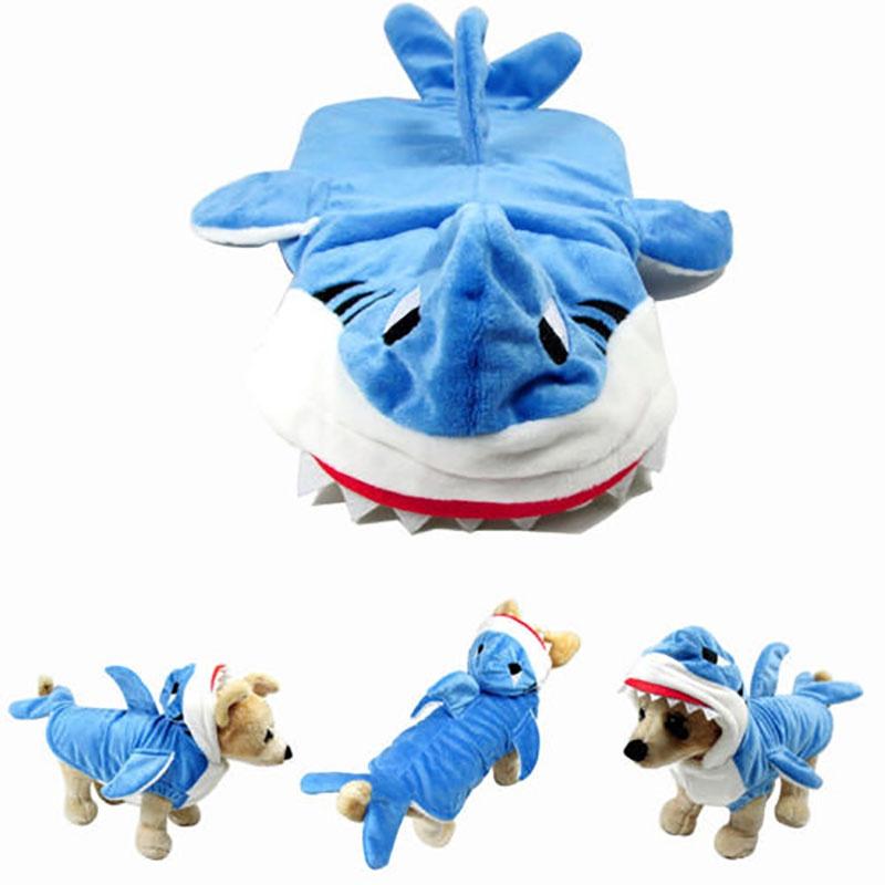 Fashionable Shark Jaw Puppy Coat Jacket For Dogs Ideal For Halloween Costumes
