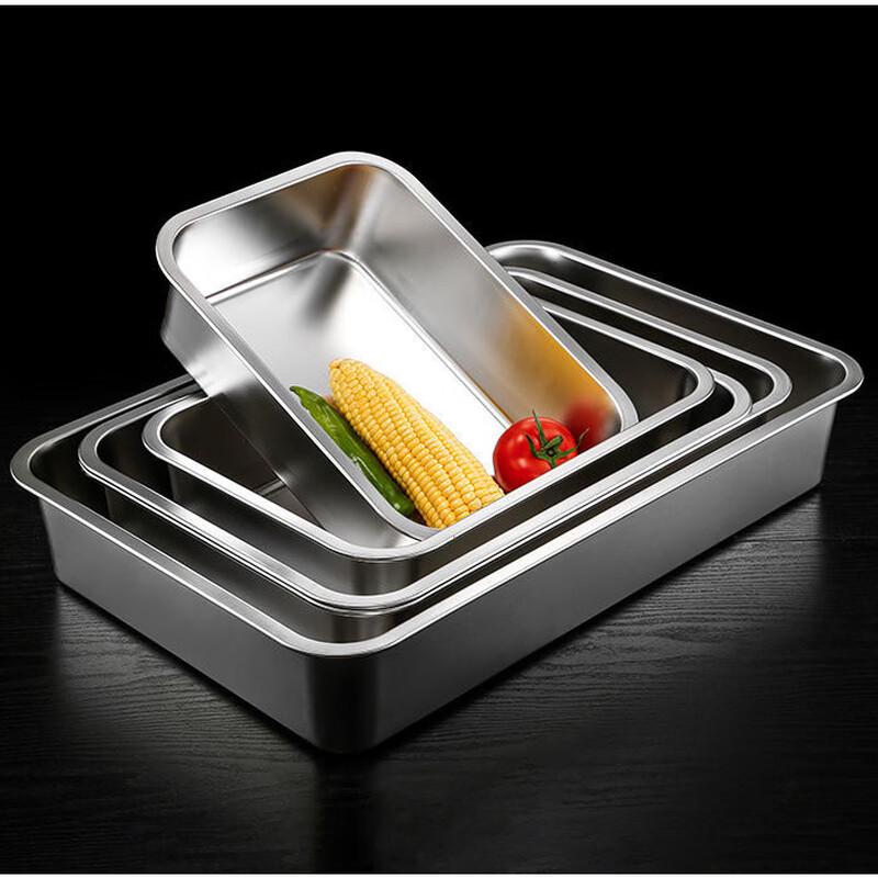 304 Stainless Steel Rectangular Buffet Food Pan