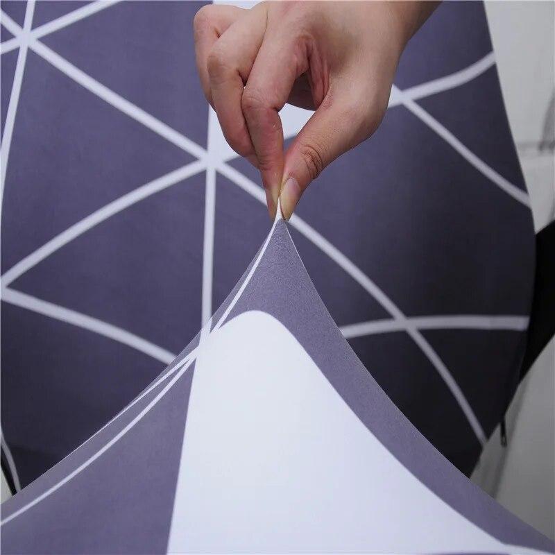 Stretch Game Chair Cover with Headrest for Office Internet Cafe Computer Armrest Gaming Chair Covers Printed Fabric Seat Case