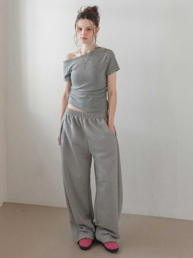 KOOLKITTEN Soft Flow Wide Sweatpants 2 Colors
