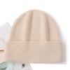 100%Wool Knitted Hat Unisex Soft Warm Luxury Cashmere Beanies Women Thick Warm Soft Slouchy Bonnet Windproof Ski SKullies Cap