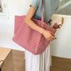 Large Capacity Canvas Bag Women's New Casual and Lightweight Shoulder Tote Bag