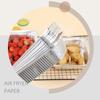 10/20/50pcs Rectangular Air Fryer Aluminum Foil Tray Aluminum Foil Tin Box  For Baking Roasting