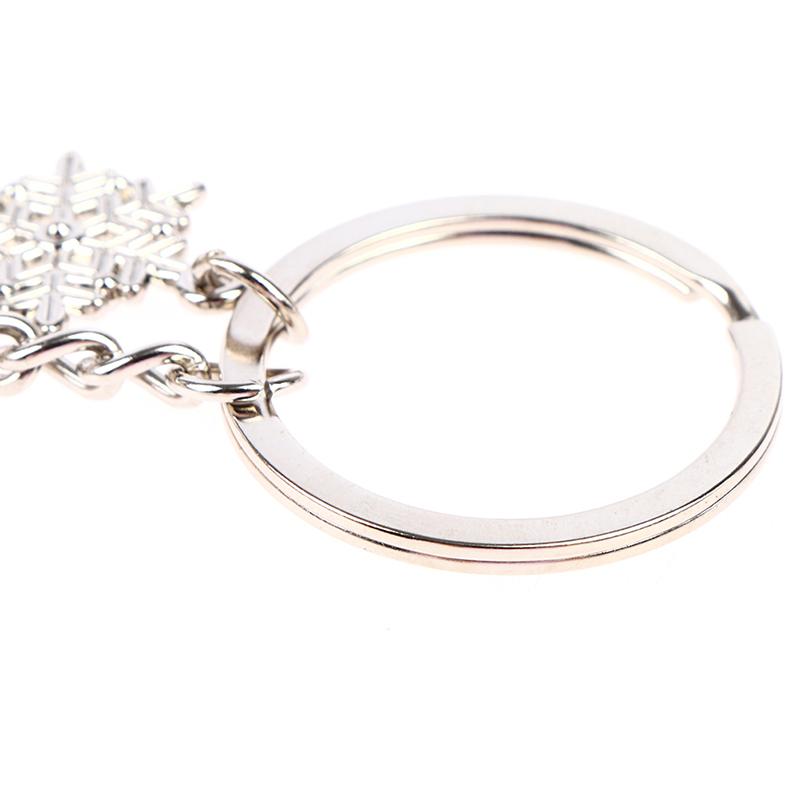 Серебряный цвет коньки снежинка кулон брелок для ключей катание на коньках брелок