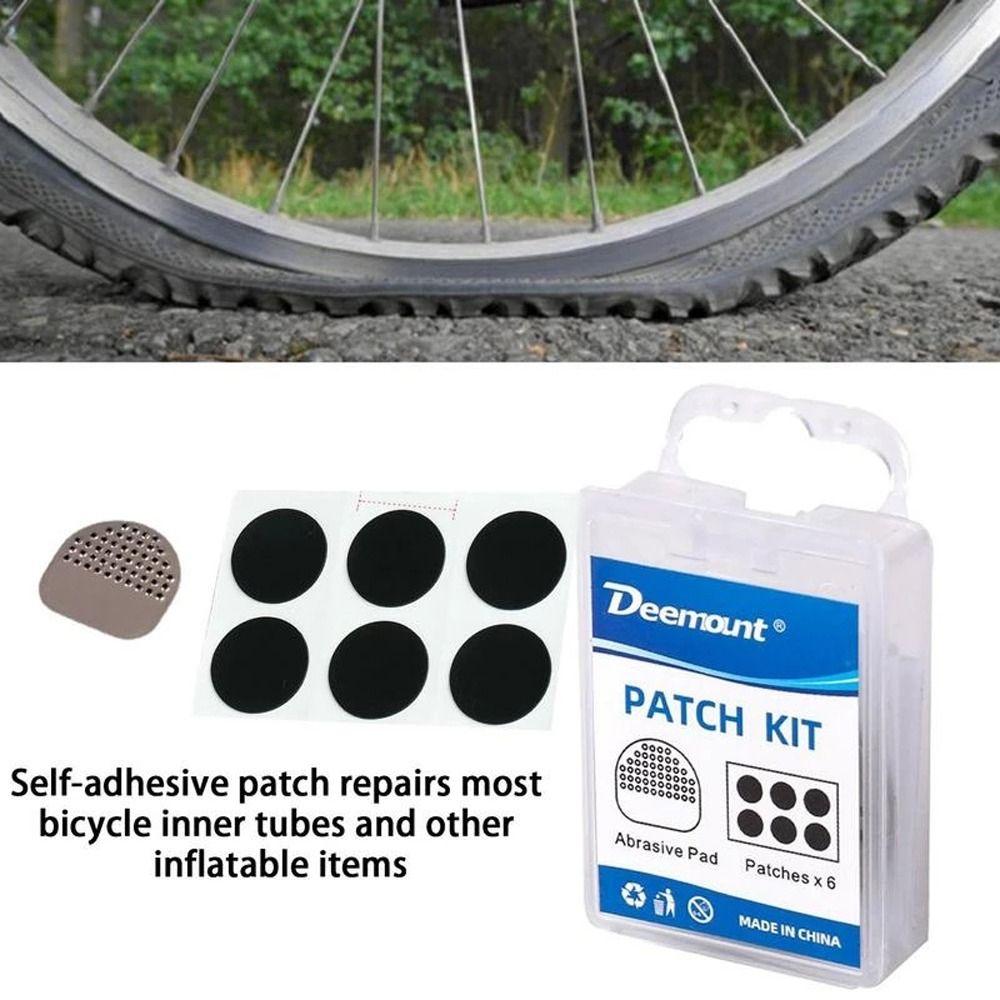 Patch Glueless Bicycle Tire Patch Bike Tire Patch Kit Tyre Repair Tools Rubber Puncture Patches