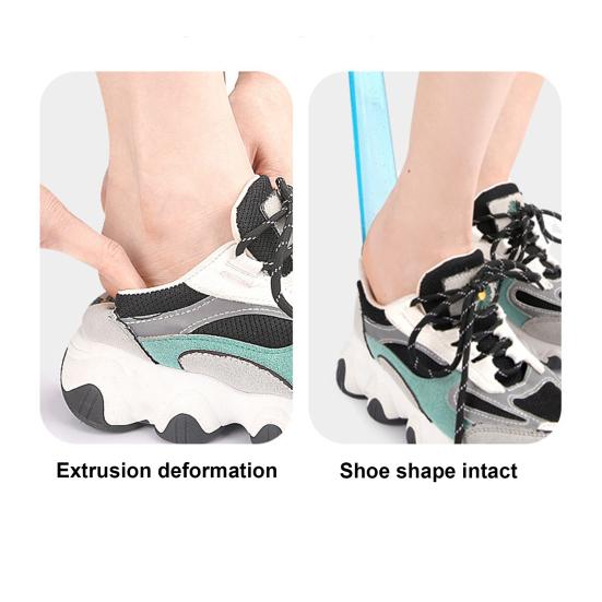 Long Handle Shoe Horn with Hanging Loop Pregnant Women Men Kids Seniors