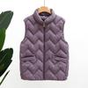 Жилет женский осенне-зимний модный жилет для мам куртка свободная и легкая пуховая жилетка из хлопка жилет жилет теплая хлопковая куртка топ