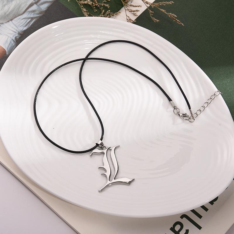 Death Note Logo Alloy Necklace Anime Pendant