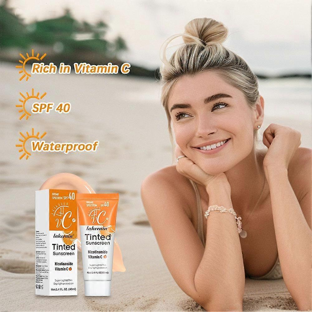 Lakerain Colored Vitamin C Sunscreen Spf40+