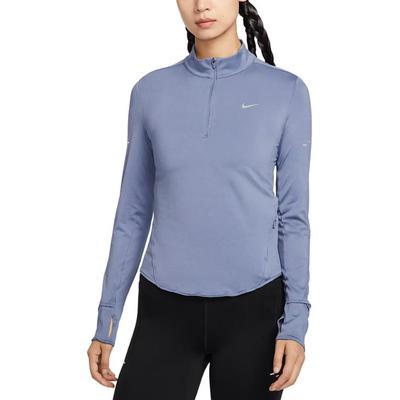 Dri-Fit UV Swift Удобная Мягкая Футболка-Пуловер с Воротником-Стойкой с Длинным Рукавом Женские Топы HQ0500-499
