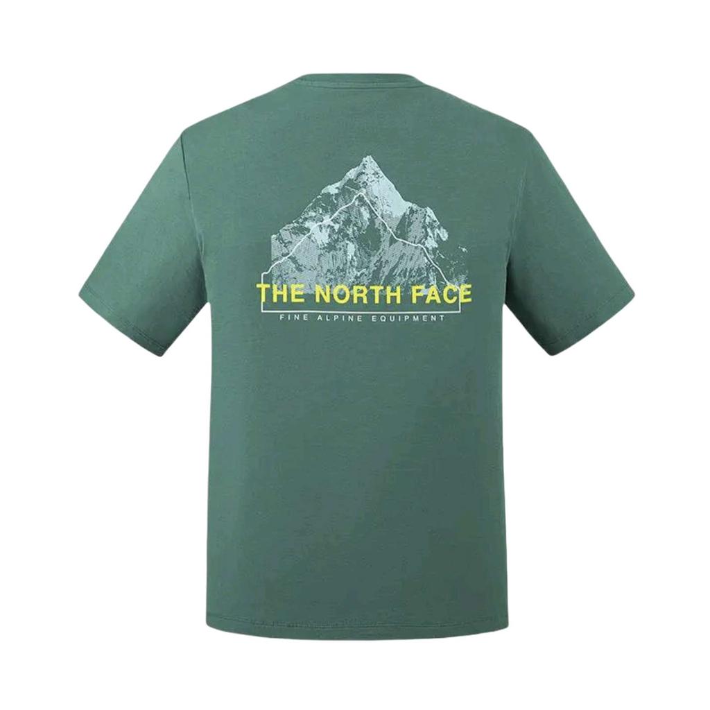 THE NORTH FACE T Shirt Men's HCH/Lushengs Green NF0A8D7E-HCH