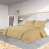 VidaXL Taupe Duvet Cover Set 135x200 Cm Cotton 136134