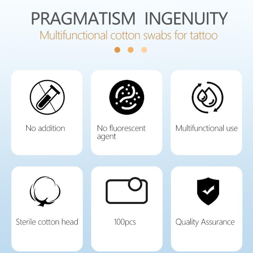 100/200/300 шт. в упаковке. Цвет журнала. Наконечник бутона. Ватный тампон. Толкатель для кутикулы.