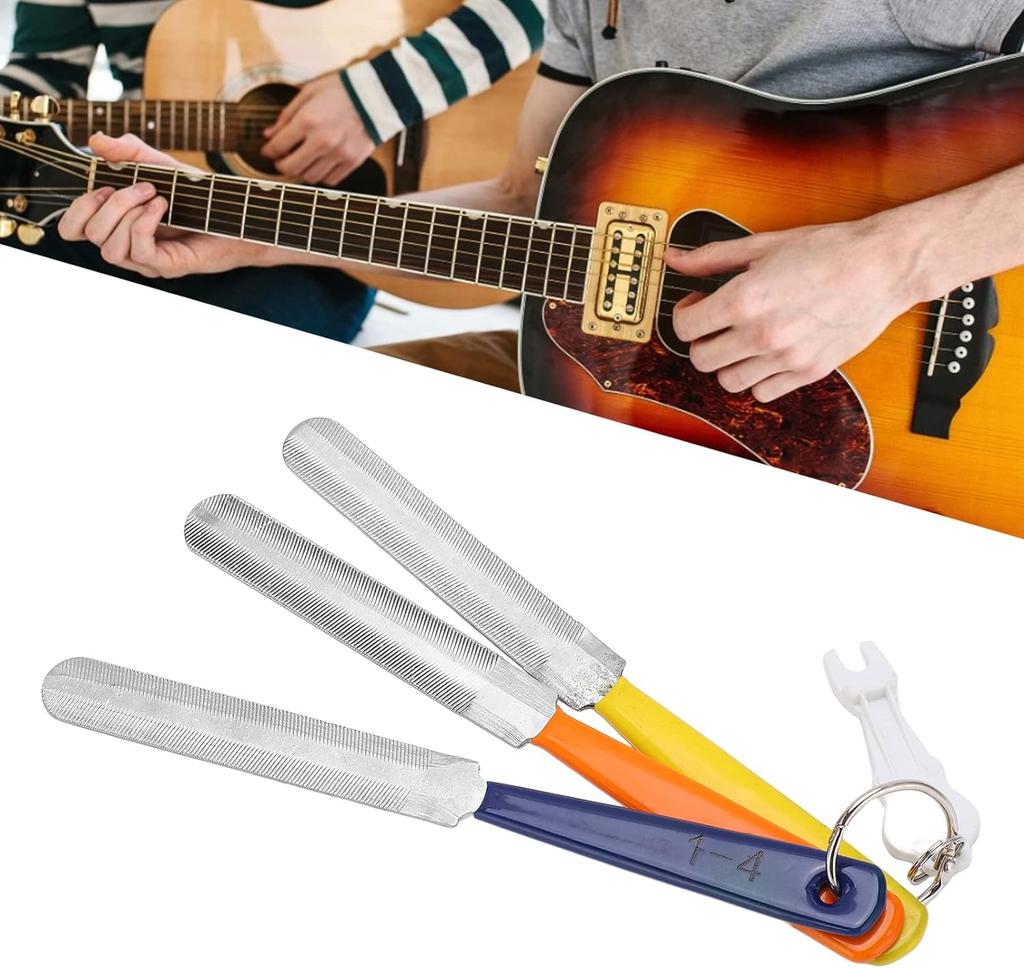 Double Sided Stainless Steel Bass Ukulele Guitar Groove File