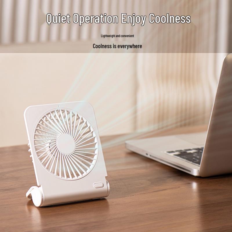 Foldable Mini USB Desktop Fan with Dormitory Charging