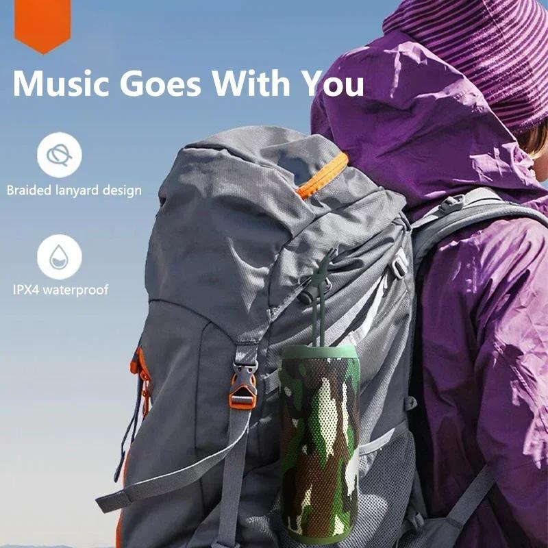 Waterpro с лампой, портативный вертикальный беспроводной совместимый динамик, музыкальный плеер с поддержкой TF FM-радио, музыкальная вечеринка