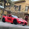 1/22 Toyota Supra GR LBWK Racing Car Toy Alloy Car Diecasts & Toy Vehicles Car Model Sound and Light Model Toys for Children