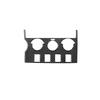 Central Carbon Fiber 2X A/C Control Panel Type A Trim For Toyota Tundra 2007-013