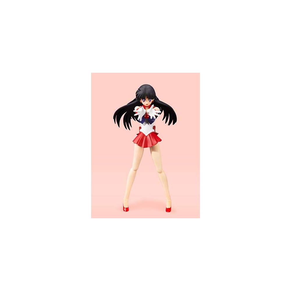 НАРОДЫ ТАМАШИИ SH. Фигурки Sailor Moon Sailor Mars Анимационная цветовая версия 140 мм ПВХ Фигурка