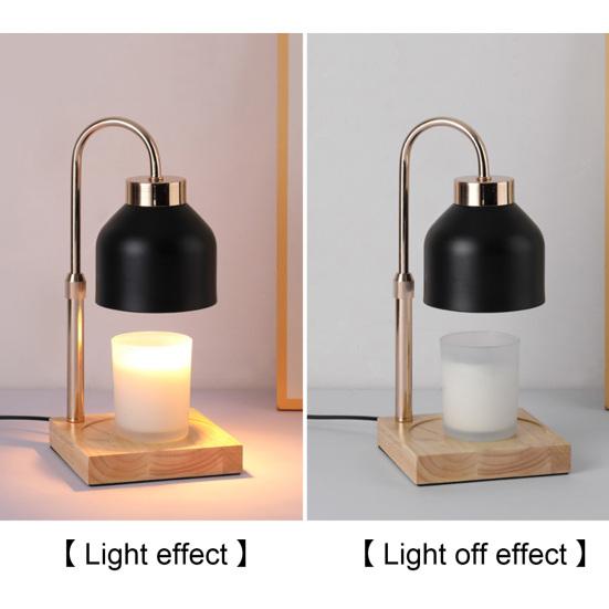 Electric Candle Warmer Dimming Function with Timer Height Adjustable Fragrance Releasing Cozy Ambience