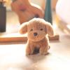 Cute and Cuddly Teddy Dog Pendant Plush Doll Puppy Bag Hanging Decorative Keychain Doll