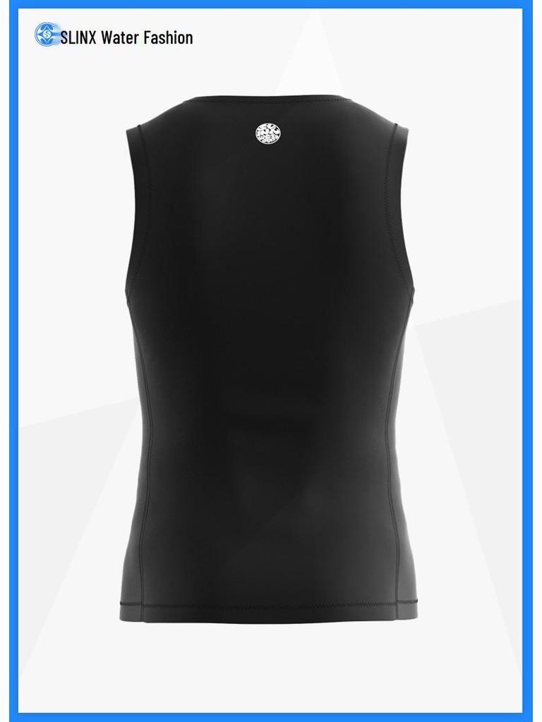 SLINX Мужской Суперэластичный CR Теплый Жилет без рукавов для дайвинга и серфинга
