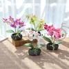 Artificial Butterfly Orchid Bonsai Fake Flower Simulation Home Office Decor