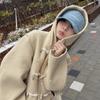 Embroidered Corduroy Baseball Cap With Letter Design For Casual Winter Wear