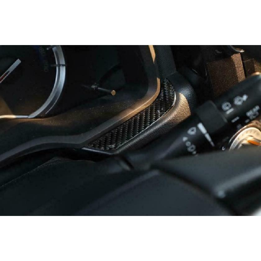 Dashboard Side Panel Cover Trim For 4Runner 2010- Real Carbon Fiber