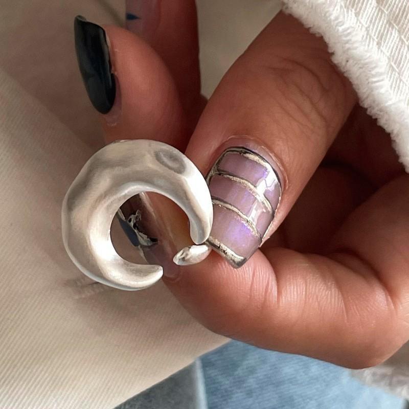 Enamel Colorful Butterfly Ring For Women Adjustable Open Design Unique And Jewelry Chic