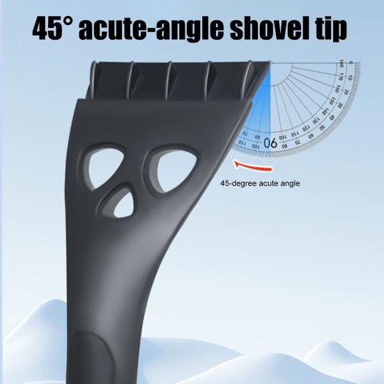 Yousheng Extendable Car Snow Brush Ice Scraper Heavy-duty Snow Shovel with EVA Grip Snow Removal Tool for Windshield