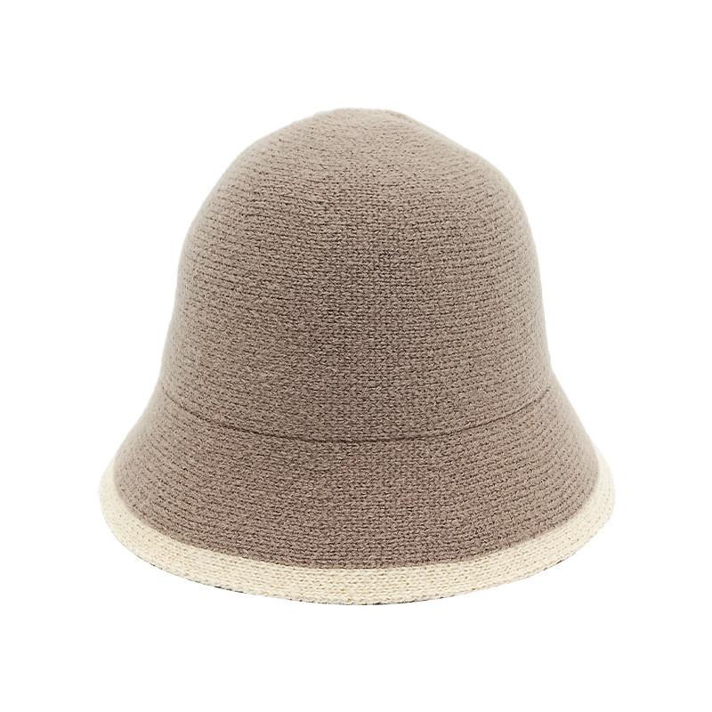 Fashionable Bucket Hat For Winter With Plush Acrylic For Sun Protection For Unisex Wear