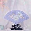 Laoxinmen Bamboo Summer Retro Style Fan Folding Fan Chinese Style Small Fan Women's Han Chinese Clothing Portable Portable Cheongsam Mini