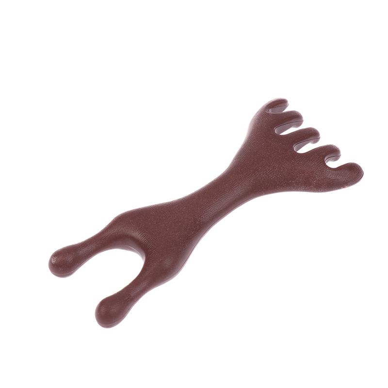 1 шт., деревянная расческа для массажа меридианов тела с широкими зубцами, расческа для лица, глаз, плеч, шеи, акупунктурная терапия, кровообращение, инструмент гуаша