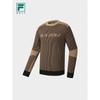 FILA Men's Winter Golf Vertical Stripe Pullover Sweater
