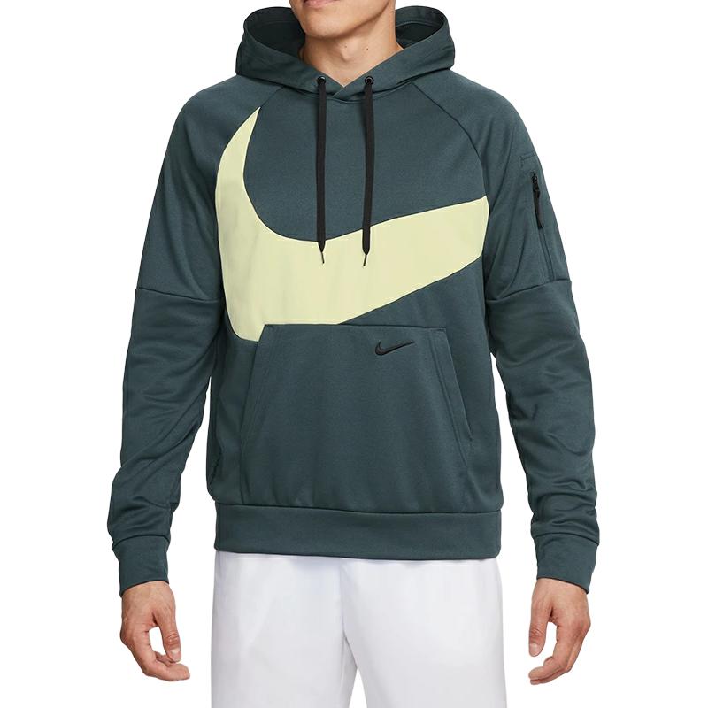 Nike Мужская толстовка Therma FIT Темно-зеленый цвет Джунгли DQ5402-328