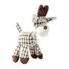 Chew Resistant Plush Donkey Toy For All Breeds With Fun Designs Squeaky Toy Chewing and Teething Plush Toy for Dog