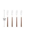 4/12/16Pcs Cutlery Set Chopsticks Knives Forks Spoons Tableware Set with Imitation Wooden Handle Korean Japanese Dinnerware Set