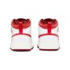 Air Jordan 1 Mid SE PS White Dune Red Детские кроссовки Lobster Sail Vachetta-Tan FJ3467-160