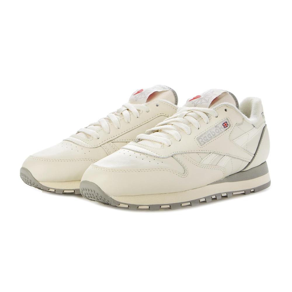 Reebok Классическая кожа 1983 Vintage Chalk Mggry Red 100202781 Chalk Mggry Red