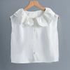 Perfect Match Sweet Fake Collar For Women White Black Blouse Vintage Detachable Shirt Collar False Collar Lapel Blouse Top Fuax Cols